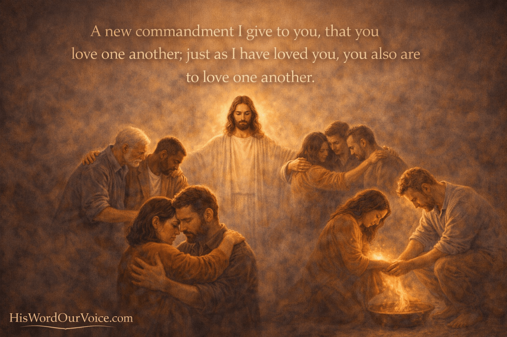 John 13:34 Love one another