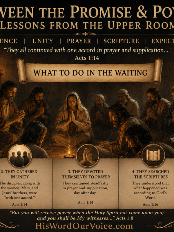 Between Promise & Power – Lessons from the Upper&nbsp;Room